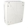Surface-mounted distribution board ECH-24PT- 24 modules, transparent door, IP65 1500V