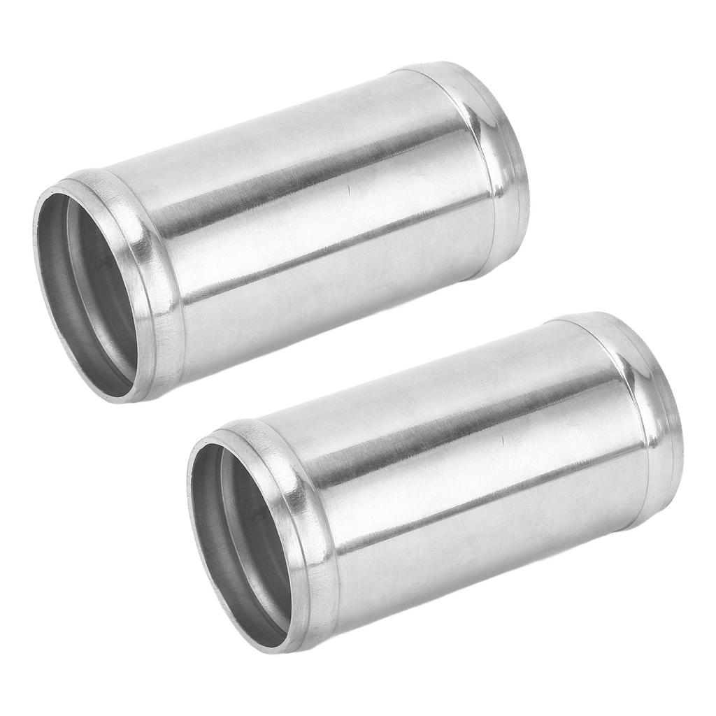 1 Paar Schlauchverbinder Rohrverbinder 50mm Ausgezeichnete Abdichtung Feste Klemmung Hitzebeständige Aluminiumlegierung
