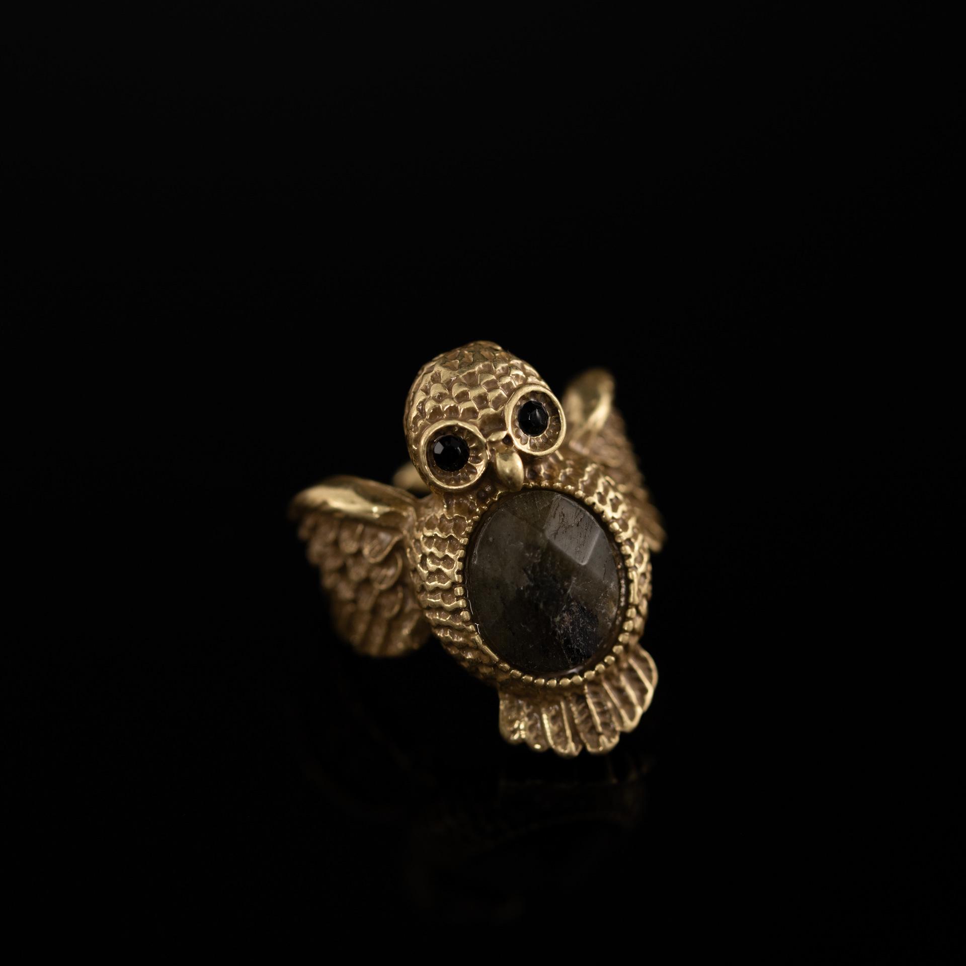 Средневековое кольцо из медного сплава, Ретро-стиль, Высококлассный дизайн, Женский темперамент, Новое кольцо