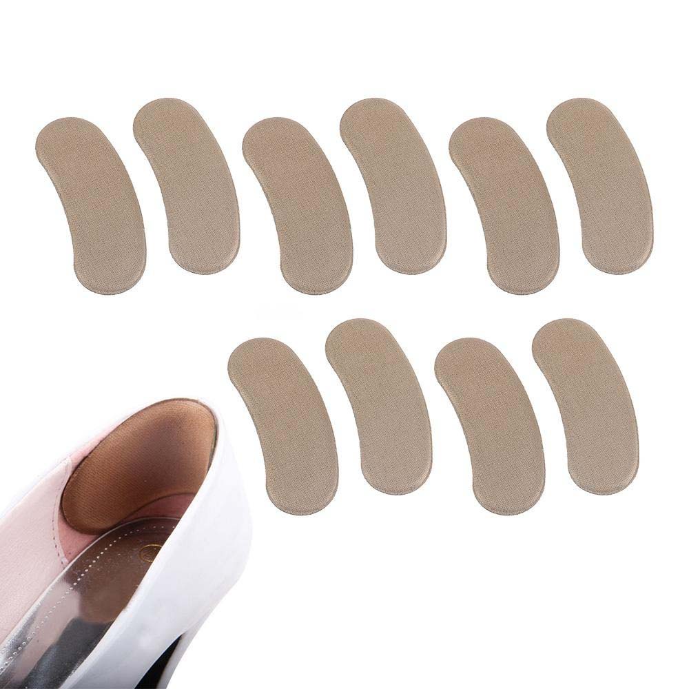 

5Pairs Foot Protector Sticker Sponge High Heels Pads Anti-Wear Heel Cushion Pads Outdoor чорний