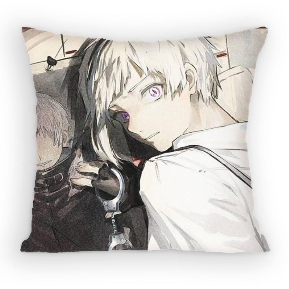 Bungo Stray Dogs Nakajima Atsushi Pillow Case Sofa Living Room Bedroom Headboard Backrest Cushion Square Cushion Nap Time
