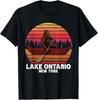 Bigfoot Fishing Lake Canoeing Lake Ontario Gift Unisex T-Shirt