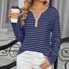 Long Sleeve Shirts For Women Print Graphic Tees Blouses Casual Plus Size Basic Tops Pullover