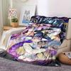 1pc Hunter X Kopo Group - Themed Flannel Blanket - Suitable for Bed, Home Decor, Graduation Gifts, Easter, Back To School, ChristmasA83