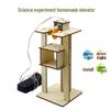 Small Remote-Controlled DIY Elevator Platform for Students' Inventions