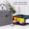 Isolierte Lunchtasche Wasserabweisend Weit zu Öffnen Thermisch Picknick Handtasche Rosa