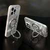 Applicable to Apple 17promax mobile phone case new women's iphone15 Guofeng Baifu 16 gourd folding bracket 14