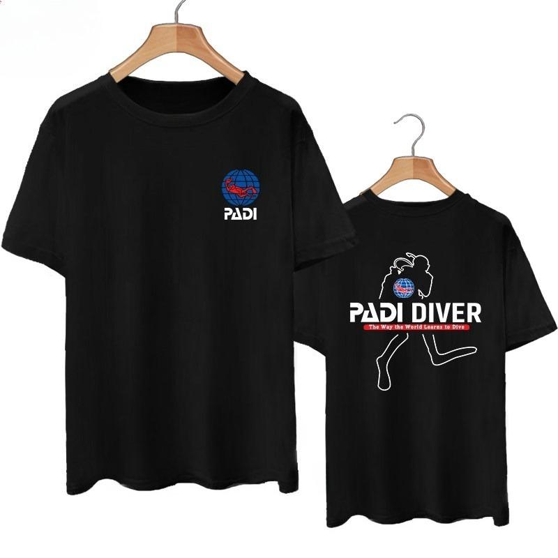 CMAS World Underwater Association PADI Diving Instructor Association Maglietta Unisex Abbigliamento e Donna Estate 2026 Nuova Maglietta