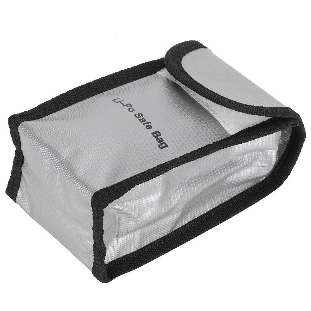 Explosion-proof Explosion-proof Bag Safe Battery Storage Bag Protective Pouch  Home Storage серебряный