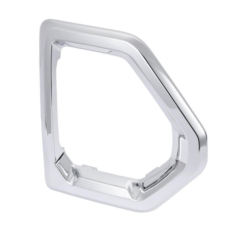 84176752 Right Front Fog Light Outer Bezel Cover Trim Fit For GMC Sierra 1500 Denali SLT AT4 Silver