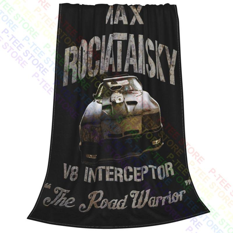 Mad Max V8 Interceptor Movie Inspired-Gt Falcon Muscle Car Blanket Flannel On The Sofa Skin Friendly Size: 75*100cm, Weight: 230 GSM