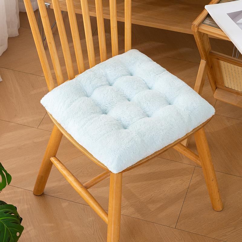 Thickened Warm Seat Cushion Home Dining Chair Cushions Office Sedentary Student Chair Mat Anti Slip Fart Cushion Moisture-wicking Breathable Sofa Pad