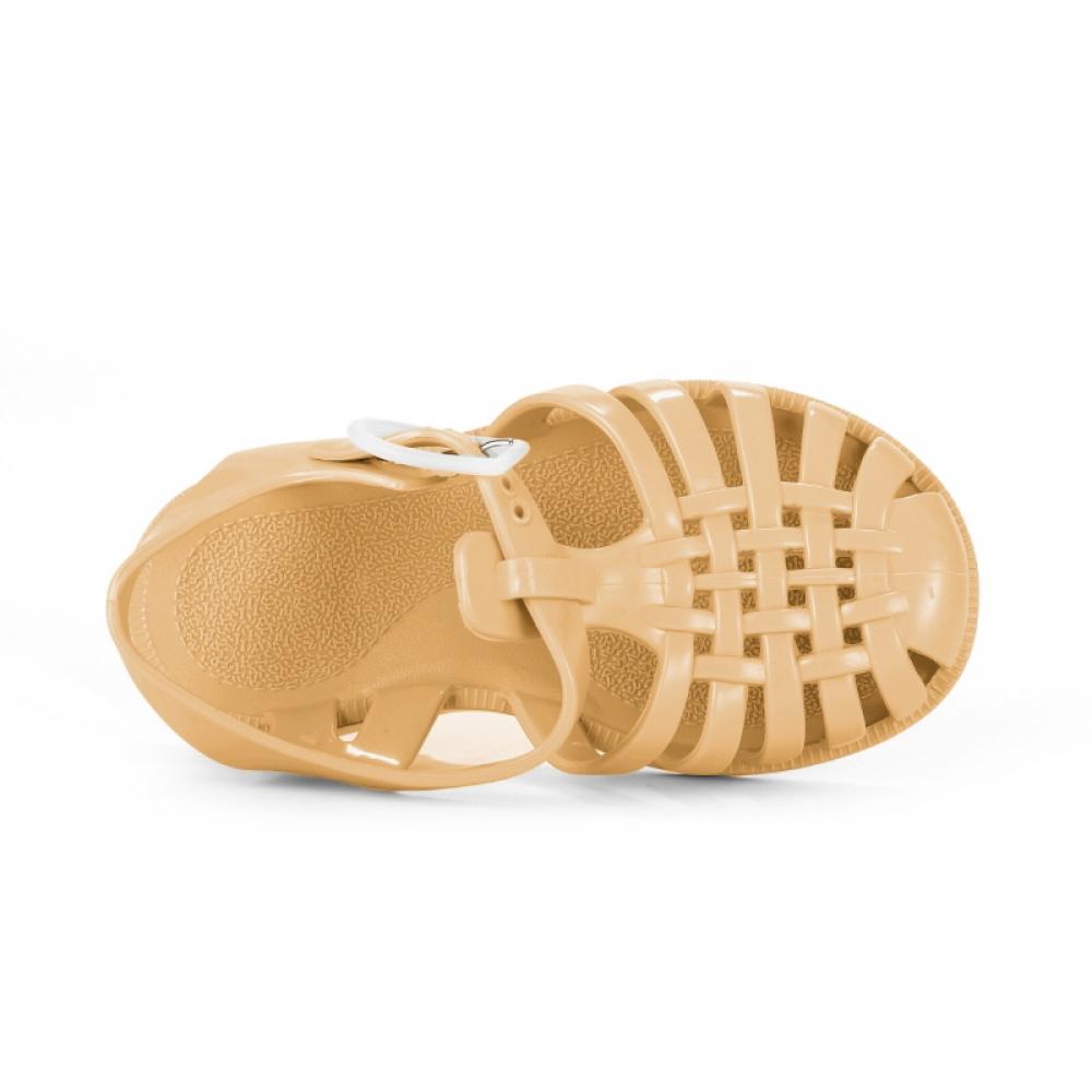Meduse Sun 201 Beige Light Beige Kids Jelly Shoes Sandals
