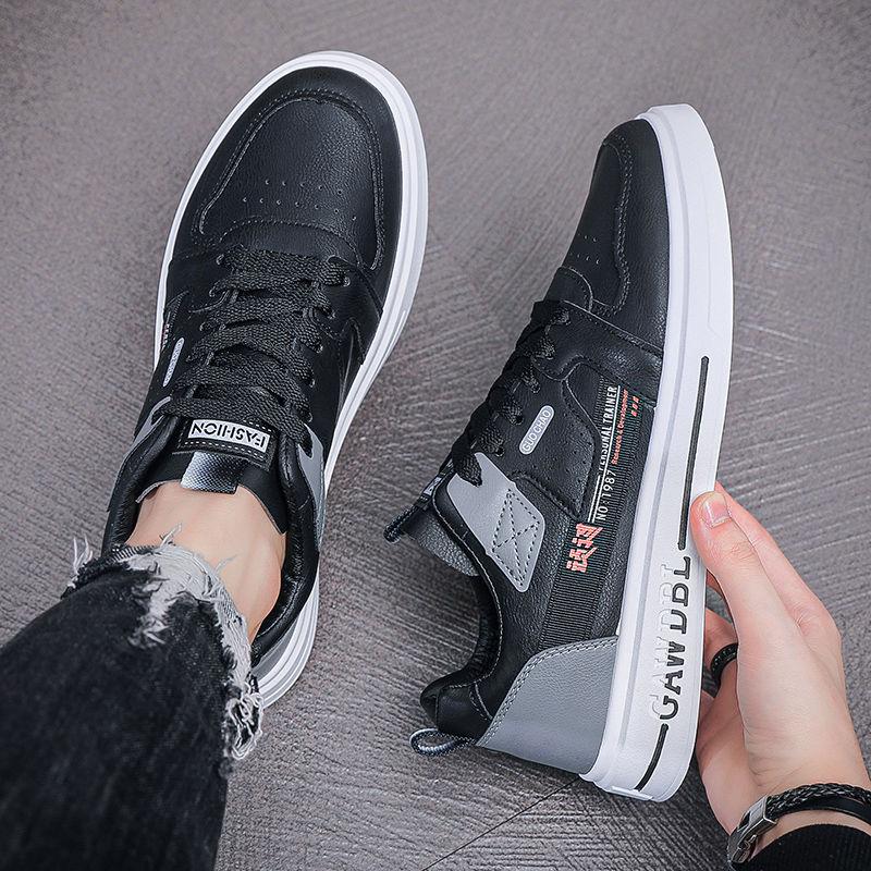 

Мужская обувь универсальная обувь спортивная зимняя новая обувь для скейтборда водонепроницаемая повседневная кожаная обувь 44