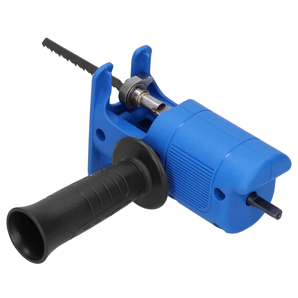 Household Reciprocating Saw Electric Drill Modified to Jig Saw Portable Tool for Woodworking