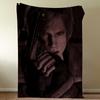 Leon Scott Kennedy R-ResidentS-ES Blanket Throw Super Cosy Plush Living Room Sofa Couch Childish Birthday Gifts