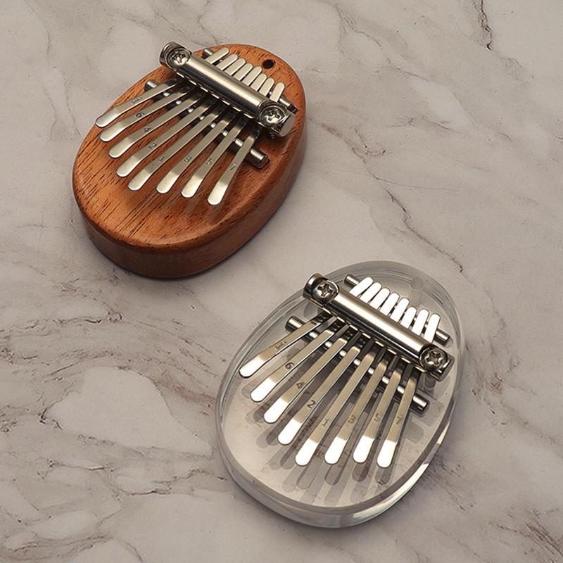 8 Keys Mini Wooden Kalimba High Quality Exquisite Finger Thumb Piano Marimba Musical Good Accessory Christmas Gift