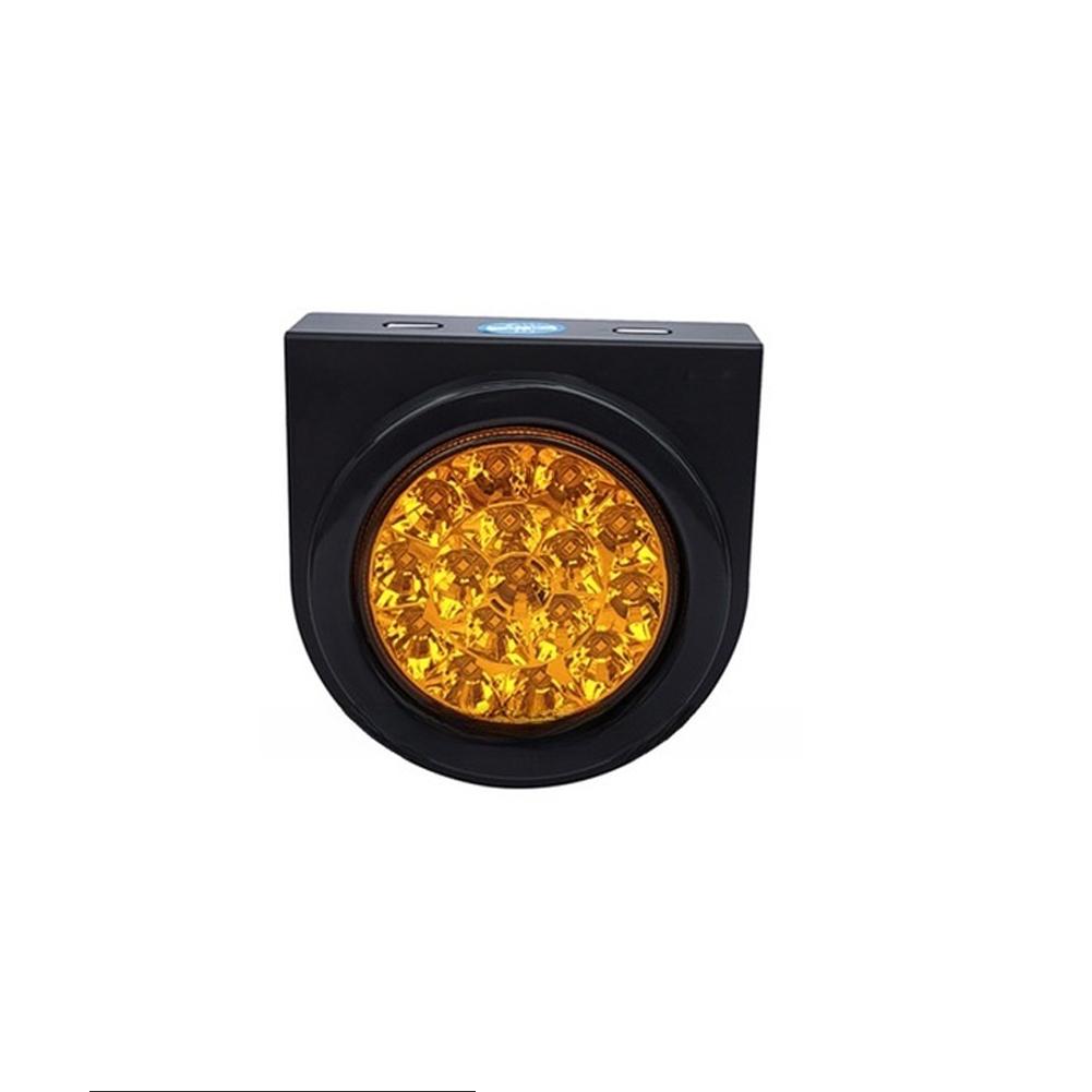 24V LED Truck Trailer Rear Fog Light Brake Light Tail Light Caution Light High Brightness Waterproof Fog Lamp Car Lights