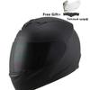 Full Face Motorcycle Helmet with Dual Shield Removable Washable Neck Warmer And Extra Lens ABS PC Material Safety In M L XL XXL