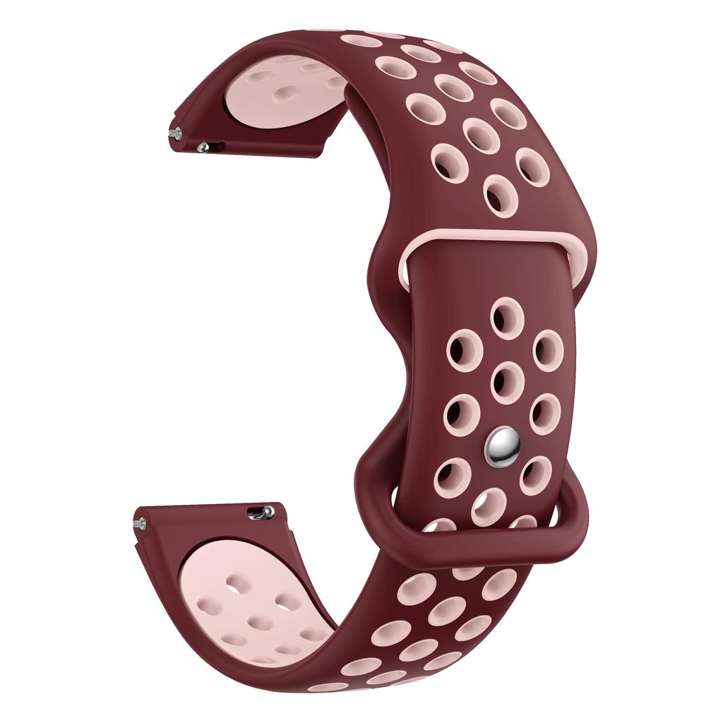 Two Tone Strap for Garmin Venu 4 41mm 2S 3S Breathable Round Hole Band Suitable for Forerunner 265s 255s Smartwatch Correa Pasek