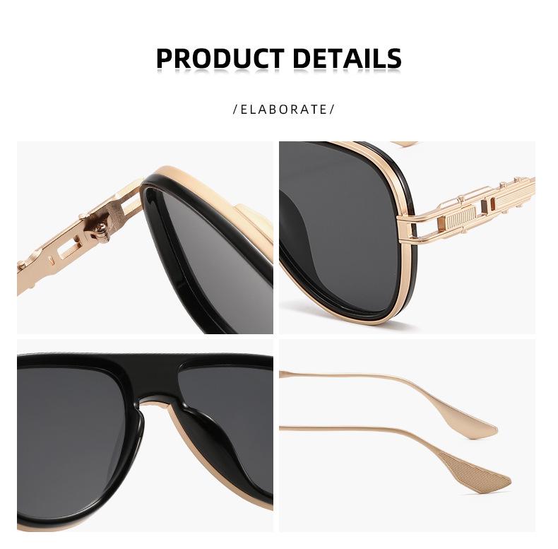 European & American Style Women's Fashion Sunglasses - High-End Outdoor Sun Protection