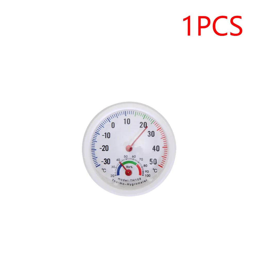 Accurate Positioning Humidity Meter Mini Bell Shaped Analog Hygrometer Humidity Watch -30-50 Celsius Degree for Gardens Terraces