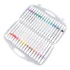 36Pcs Acrylic Paint Markers Rich Colors Quick Drying Strong Covering Graffiti Markers for Wood