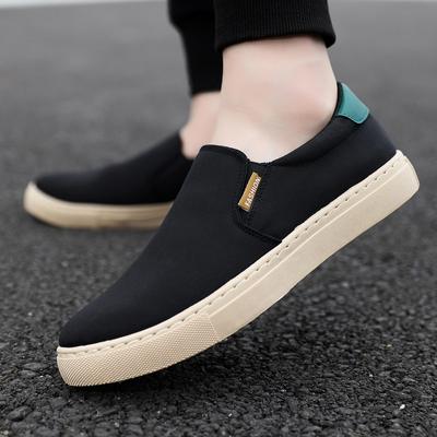 Frühling Herren Segeltuchschuhe Eis Seide Herren Freizeitschuhe Atmungsaktiv Lazy Slip on Vulkanisierte Schuhe Trendy Hot Schuhe Erkek Ayakkabı