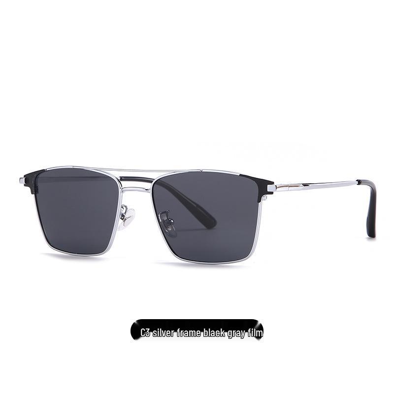 Men s Polarized Double Bridge UV Protection Sunglasses
