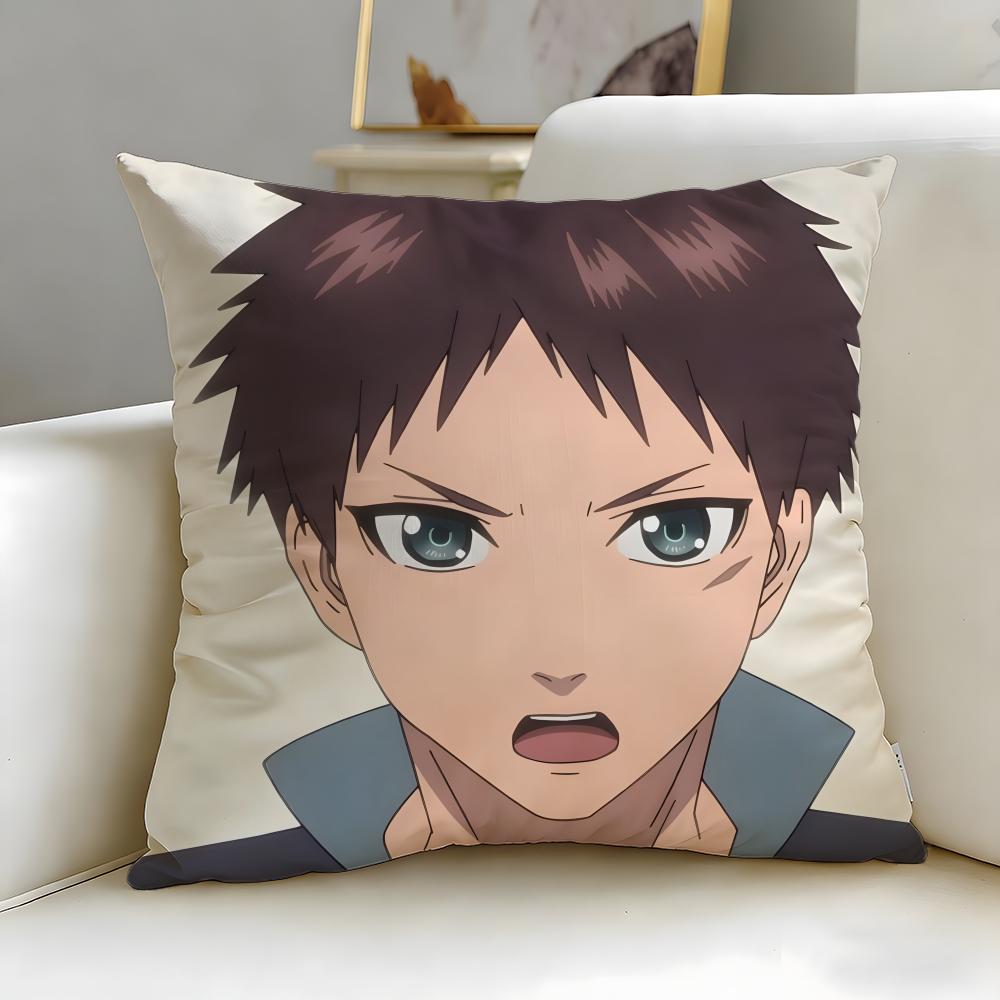 Malevolent Spirits Mononogatari Cushion Cover Soft  EasyWash Pillow Case  Versatile for Couch Bed Travel and Office