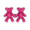 1/5pairs Colorful Bear Buckles Women Men Adjustable Jeans Pants Pins for Loose Jean Fit Tighten Waist Closing Reduce Snap Button