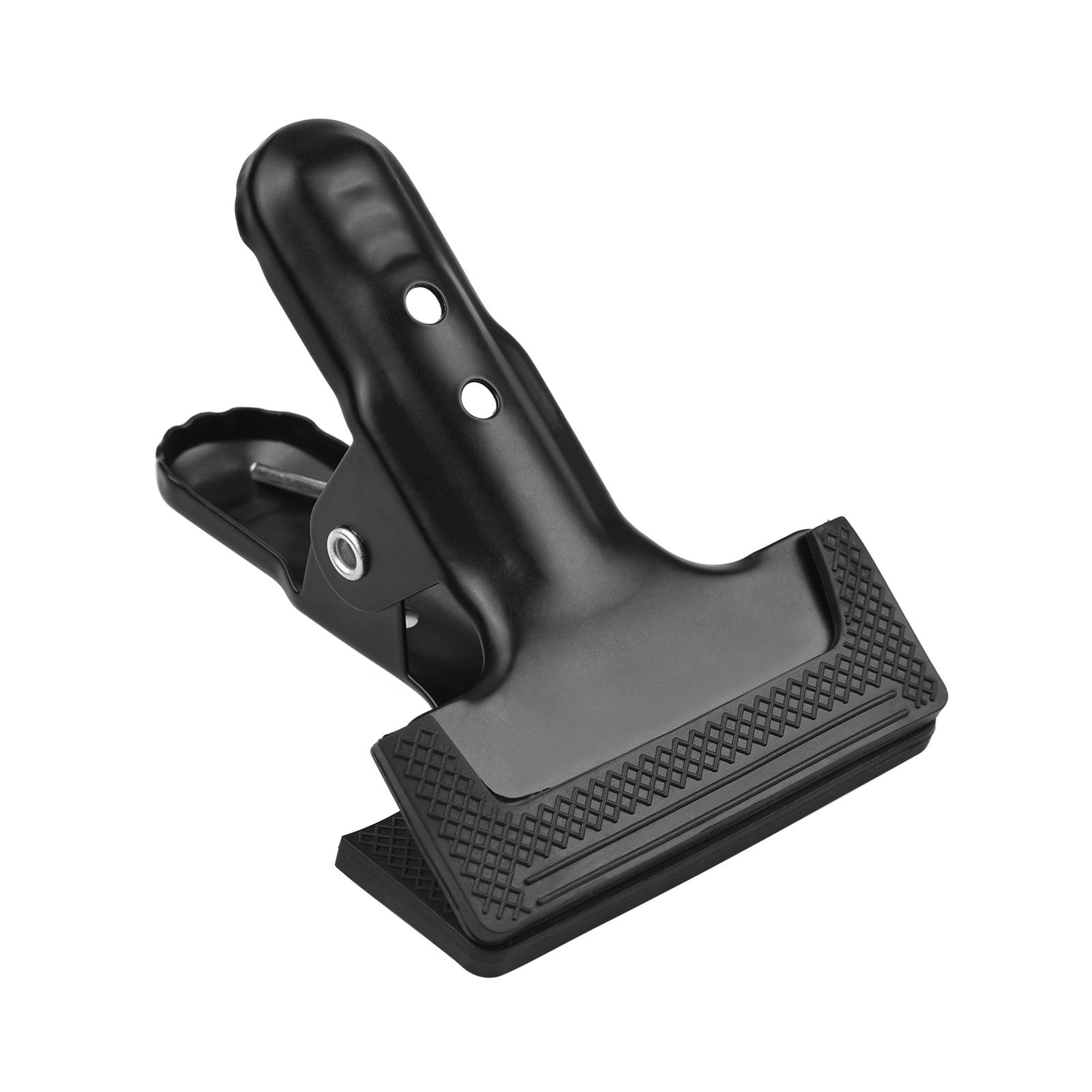 

Heavy Duty Spring Metal Clip Photography Backdrop Clamps Background Support Holder with Rubber Protective Pad Photo 1pc