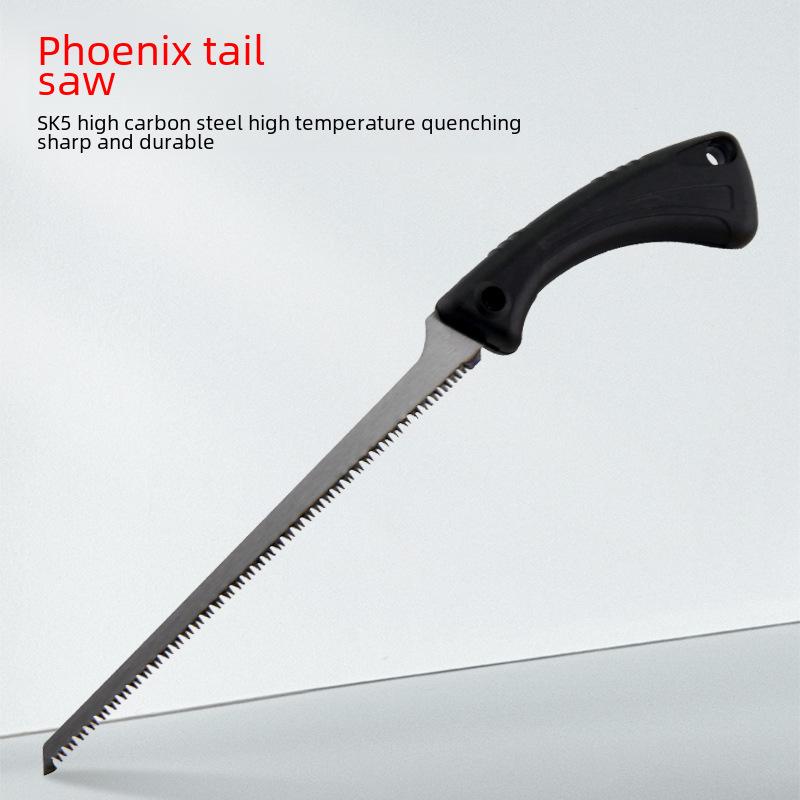 Phoenix Tail Mini Hand Saw - SK4 Steel, Gypsum Board, Pruning & Fast Logging Saw
