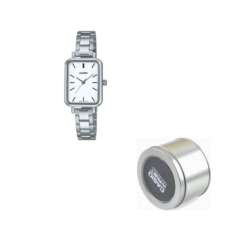 CASIO Analog LTP V009D 7E LTP-V009D-7E White Dial