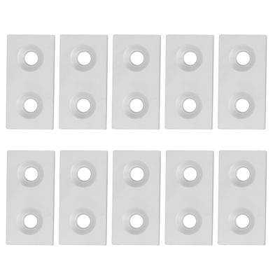 10Pcs Aluminum End Alloy Metal Cover Plate Linr Moving Parts 3060 Double Holes