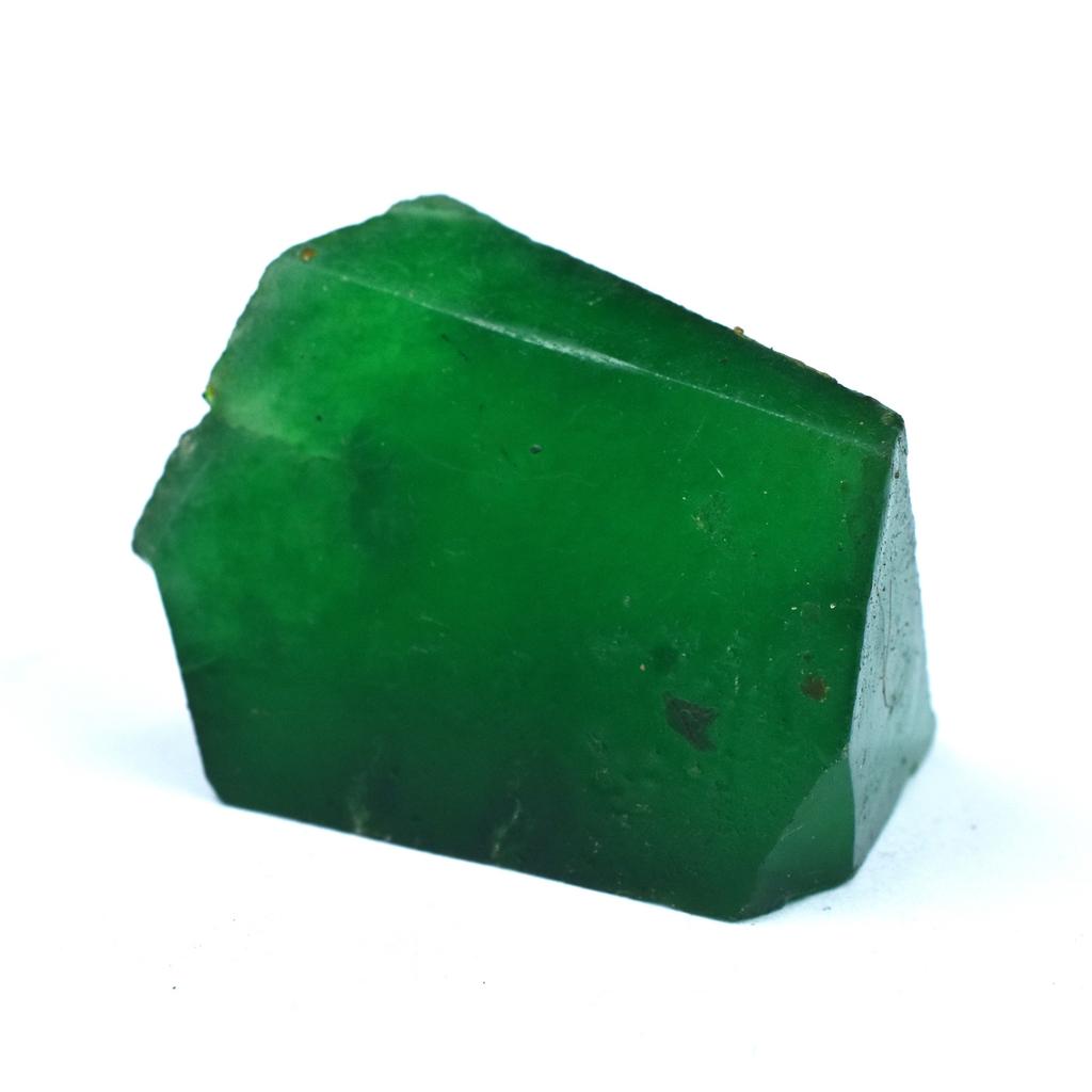 Natural Green Emerald Loose Gemstone 277 ct Uncut Rough for Lapidary and Gem Collections