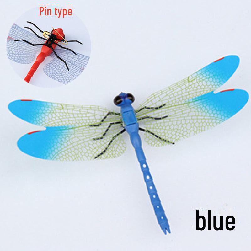 

3D Dragonfly & Butterfly Wall Stickers for Living Room, Bedroom, Children s Room, Wedding Room & Refrigerator - Creative Decorations