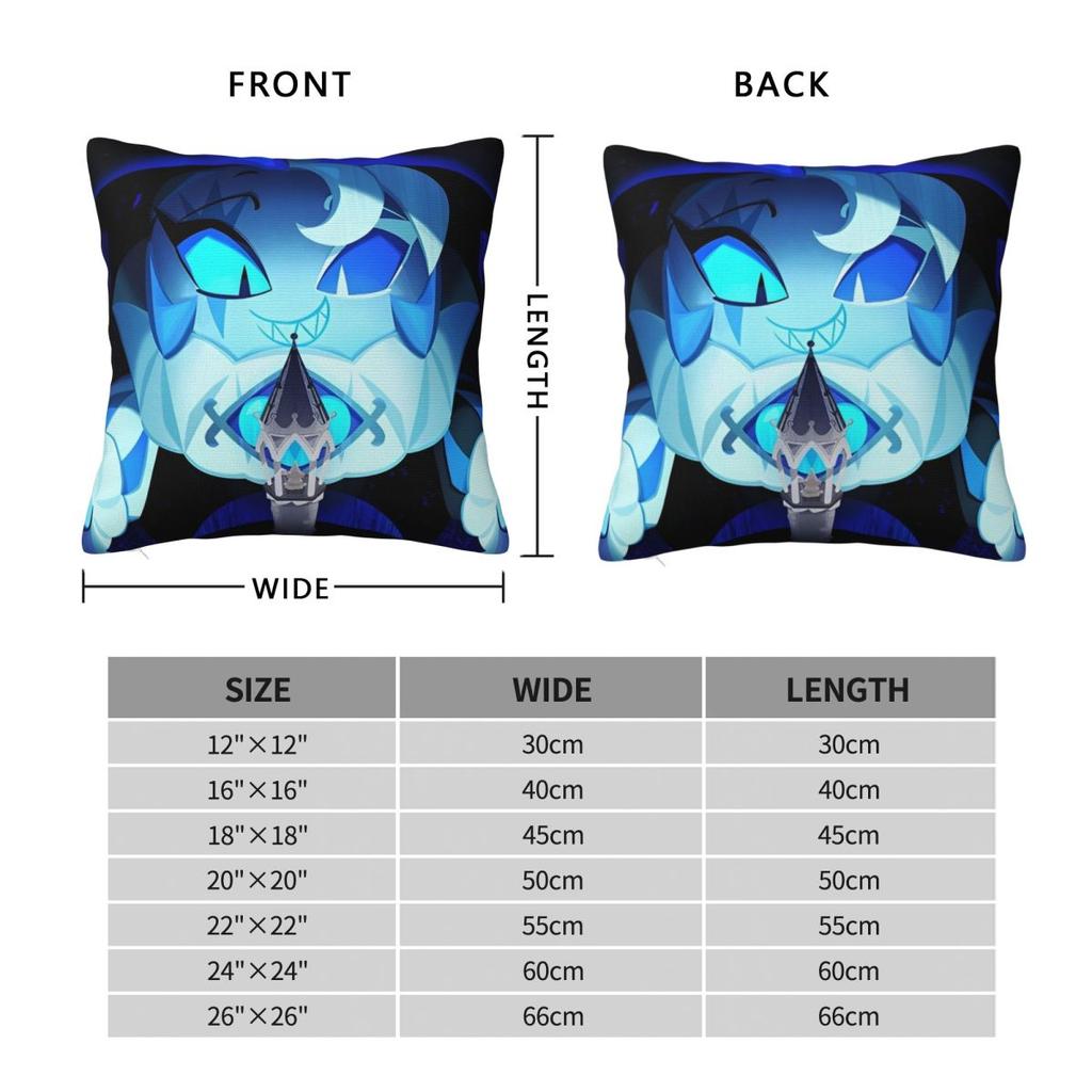 Shadow Milk Cookie Run Kingdom Pillow Covers Polyester Couch Cute Cartoon Anime Cushion Case Creative Throw Pillow Case 40*40