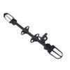 Metal CRF50 Footpeg Mount Assembly with Footpegs at Both Ends and Multiple Mounting Points for Motorcycle Footpeg Area Replacement and Maintenance