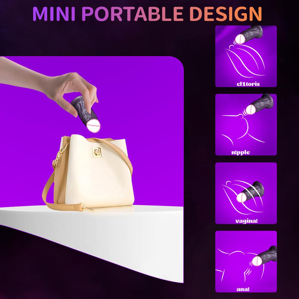 Siliconen Simulatie Penis Vibrator Voor Vrouwelijke Masturbatie