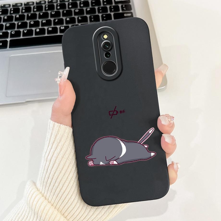 Cool Soft Silicone Case For Xiaomi Redmi 8 8a Phone Case Shockproof Back Cover For Redmi8 Redmi8a Rabbit Panda Cartoon Fundas