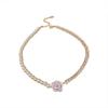 Camellia Love~ French Retro Camellia Pearl Necklace Women's Light Luxury Niche Design Clavicle
