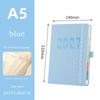 PU Leather Daily Planner Notebook Flat Spread Agenda Organizer Gifts 2027 Schedule Book