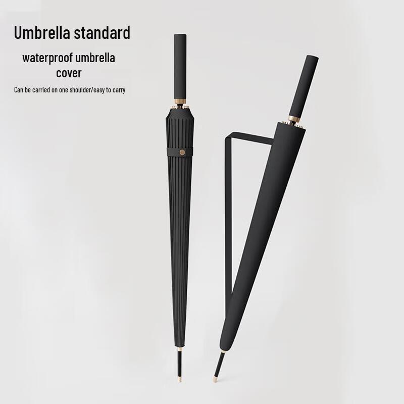 Gureide Automatic Long Handle Straight Umbrella with 24 Ribs