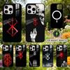 Berserk Guts Icon Phone Case For iPhone17,16,15,14,13,12,11 Plus,Pro Magnetic with Magsafe Wireless Charging