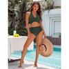 Neuer Europäischer Schöner Damen Bauch Badeanzug Moderater Bikini Anzug Mit Hoher Taille Niedlicher Neck Badeanzug