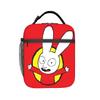 Sac à lunch isotherme Simons Super Lapin Grand De rien ! Sac isotherme réutilisable Tote Lunch Box École Voyage Sac à nourriture