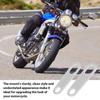 2 buc motocicletă modificat semnalizare lumină indicator suport metalic spate semnalizare lumină Z suport motocicletă semnalizare suport