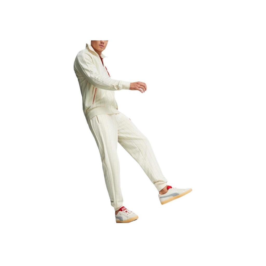 Puma X Coca-Cola T7 Logo Reißverschlusskragen Langarmjacke Herrenjacken Weiß 536162-97