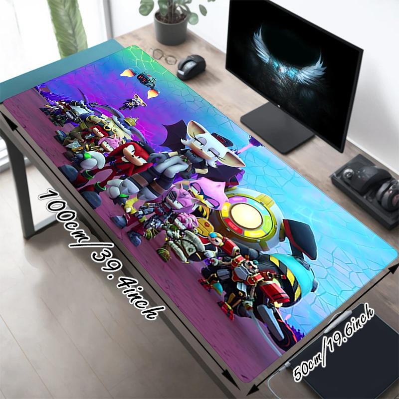 1Pc Robotic Creatures Adventure Gaming Mouse Pad Keyboard Desk Mat Non-slip Rubber Lock Edge Waterproof Computer Mousepad for Office Home Decor Y193